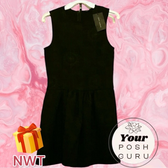 Zara Dresses & Skirts - 🎁NWT🎁 ZARA 🖤 brocade classy ICONIC LBD WITH POCKETS❣️